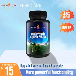 FREECARE Colon 15 Day Cleanse Dietary Supplement, Advanced Gut Fiber Certo Detox for Women & Men, Relieves Constipation & Reduces Bloating with Cascara Sagrada, Psyllium Husk & Senna Leaf, Non-GMO, 40 Capsules, 2 Daily Probiotic