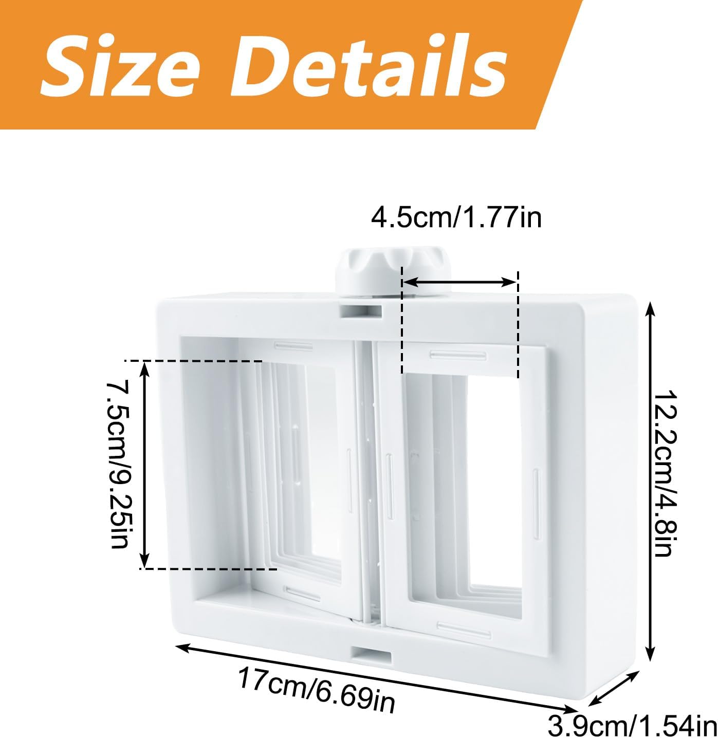 Photo Album Desktop Polaroid Rotating frames for 3x2in Mini Photos & Photocards, Rotating Flip Photo Album Desktop small picture frame for 24 Photos Family Photo Collections for Home Office Desk