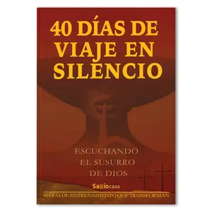 "40 Días de Viaje en Silencio" Un camino de despertar espiritual. 40 días, 40 silencios, 40 encuentros con Dios y contigo mismo.