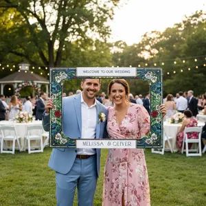 Personalized Wedding Photo Booth Frame