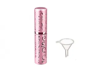 10ml Mini Portable Refillable Perfume Atomizer with Funnel - Compact Travel Empty Spray Bottle TIKA