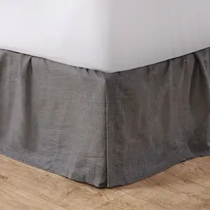 Nina Hessian Dust Ruffle