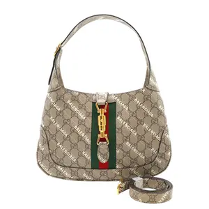 Pre-owned Louis Vuitton Canvas Shoulder Bags Gucci x Balenciaga The Hacker Project Jackie 1961 Shoulder Bag