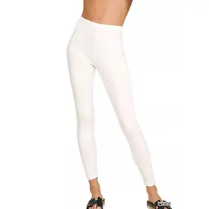 Zenana Premium Cotton Full Length Leggings