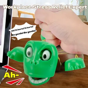 Press to startle the turtle coaster with funny sound effects, stare at the turtle with funny stress relief ornament，Turtle Design Stress Relief Toy, Creative Turtle Design Press Toy, Decompression Squeeze Articulating Desk Fidget