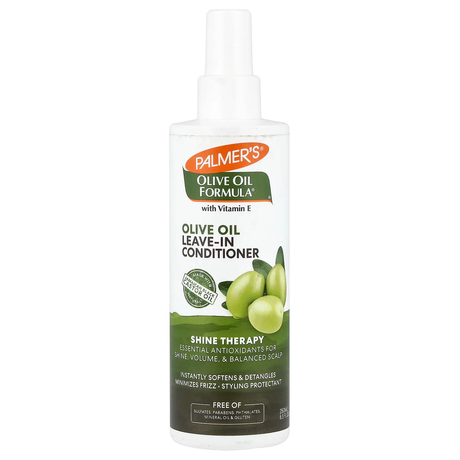 Palmer's Olive Oil Formula® with Vitamin E, Shine Therapy Leave-In Conditioner, 8.5 fl oz (250 ml)