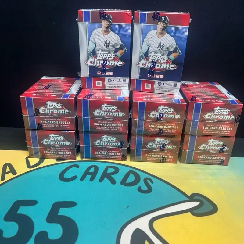 Baseball PYT Break #117 - 10x 2026 Topps Chrome Baseball Blaster Boxes!  Pick Your Team Baseball Break Sports Card Items