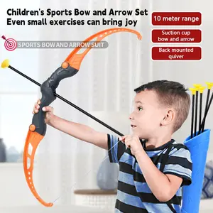 Bow and Arrow Set, Suction Target Shooting Archery Kit, Suction Cup, Large Gift Box for Kids, Sports Equipment Type, No Ca Prop 65 Re