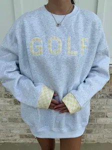 Pearl Grey Golf Sweatshirt
