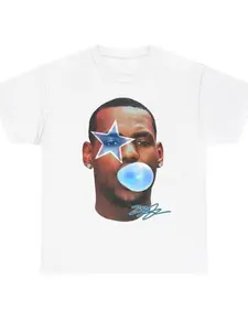 Lebron James Big Face Street Style T-Shirt, Fashion Basketball Fan Gear, Perfect Gift for Lebron Fans, Trendy Casual Men's Top