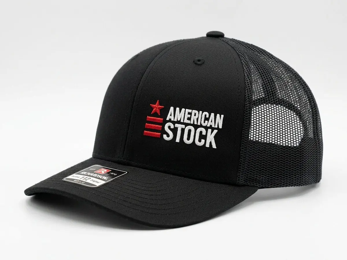 American Stock Snapback Trucker Cap  Richardson 112