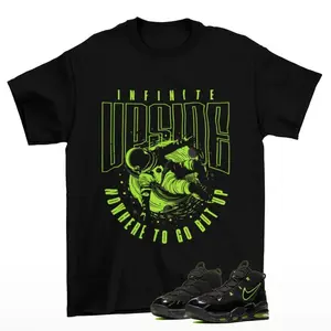 Air Max Uptempo 95 Volt Shirt, AM Uptempo 95 Volt Graphic T-Shirt, Upside Tee Match Sneaker, No-Fade Colors, Wash After Wash