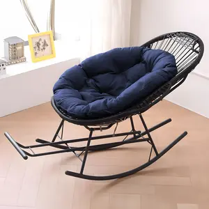 Waterproof Swing Hanging Egg Chair Cushion Replacement Round Outdoor Chair Pads(Chairs not included) cover Furniture Modern