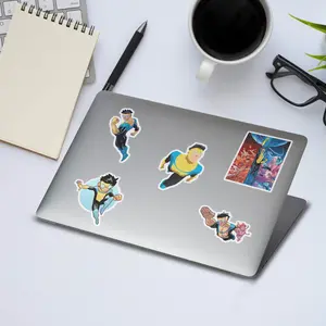 Stickers Pack 20 Pcs Invincible Skateboard  Bumper Water Bottle Colorful Waterproof Vinyl Aesthetic Laptop Guitar Bike Car Luggage