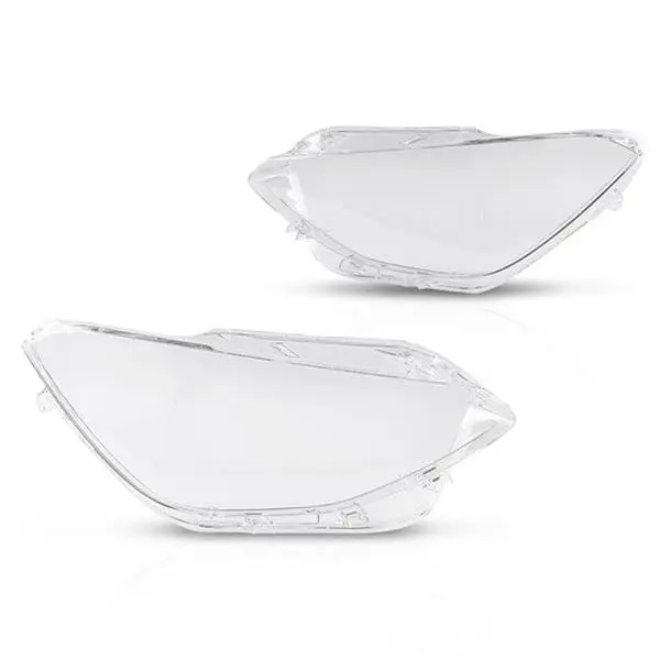 1 Pair of Polycarbonate Car Headlight Lens Cover - Dirt-Resistant, Lightweight, Durable, UV Protection, Transparent Shell, Direct Swap - Left & Right Fit for 2012-2014 BMW 1 Series F20 G-PLUS