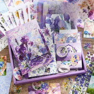 Handmade Gift Box, Floral Theme Decoration Material, Perfect for Festival Birthday Gifts, Elegant Design, Ideal Present Choice