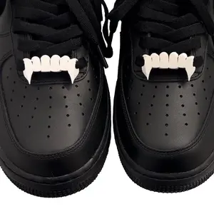 Vampire Fangs Custom Lace Charms For Sneakers