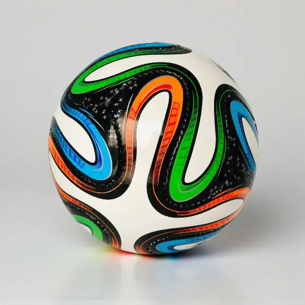 Premium Match Style Brazuca 2014 Soccer Ball Size 5 – Professional Training & Game Football