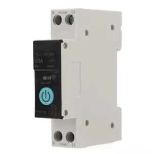 Rail Circuit Breaker - Smart WiFi Switch |   Mobile Phone Remote Control, 3 Timing Modes for Intelligent Household Appliances