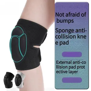 Sports Turtle Shell Anti-Collision Sponge Knee Pads, Open Design Volleyball Dance Kneeling Basketball Motorcycle Riding Knee Pads