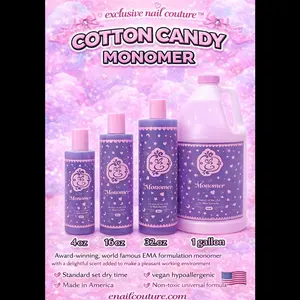 Gallon Monomer- 128oz  Now Cotton Candy Scented  gallon