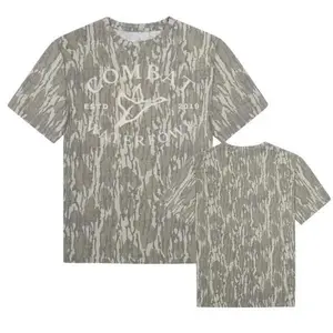 Badge Logo Mossy Oak Treestand Camo 3D Tee Hunting Style Graphic Shirt Gift for Him
