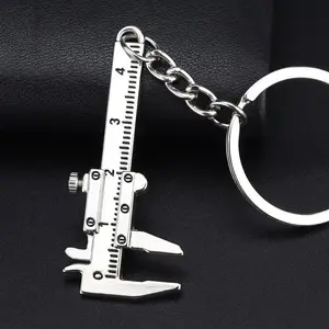 Interesting Simulation Tool Keychain Wrench Hammer Screwdriver Outdoor Multifunctional Mini  Personalized Trendy Keyring Pendant