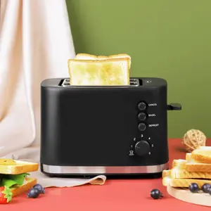 Compact Stainless Steel Toaster for Home Use, Mini Household Bread Toaster Perfect for Fast & Delicious Daily Breakfast Toast