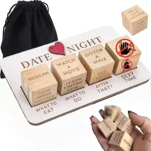 Date Night Dice Game, 1 Set Couples Gift Ideas, Decision Dice for Girlfriend Boyfriend, Romantic Date Night Ideas for Anniversary Birthday