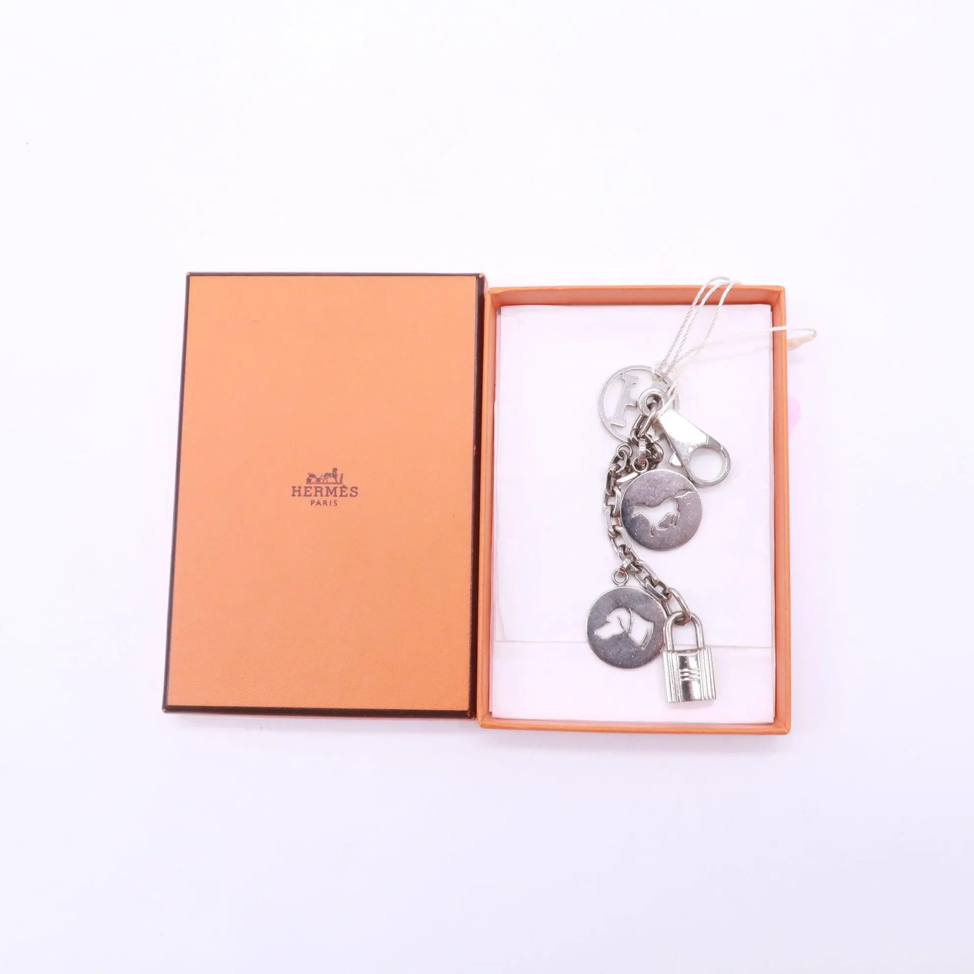Pre-owned Hermès Breloque Olga Bag Charm twins LDJ5318