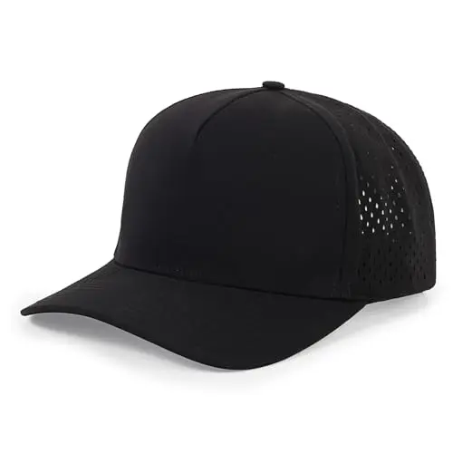 Quick Dry Baseball Cap Mesh Snapback Hat - Sun and Rain Protection Adjustable Golf Ball Cap for Men and Women, Lightweight Breathable Outdoor Sports Hat Perfect for Running Hiking Fishing Daily Wear Quick Dry Baseball Cap Mesh Snapback Hat - Sun and Rain Protection Adjustable Golf Ball Cap for Men and Women, Lightweight Breathable Outdoor Sports Hat Perfect for Running Hiking Fishing Daily Wear