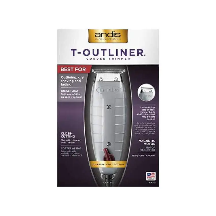 Andis Professional T-Outliner Corded Trimmer #04710/04780