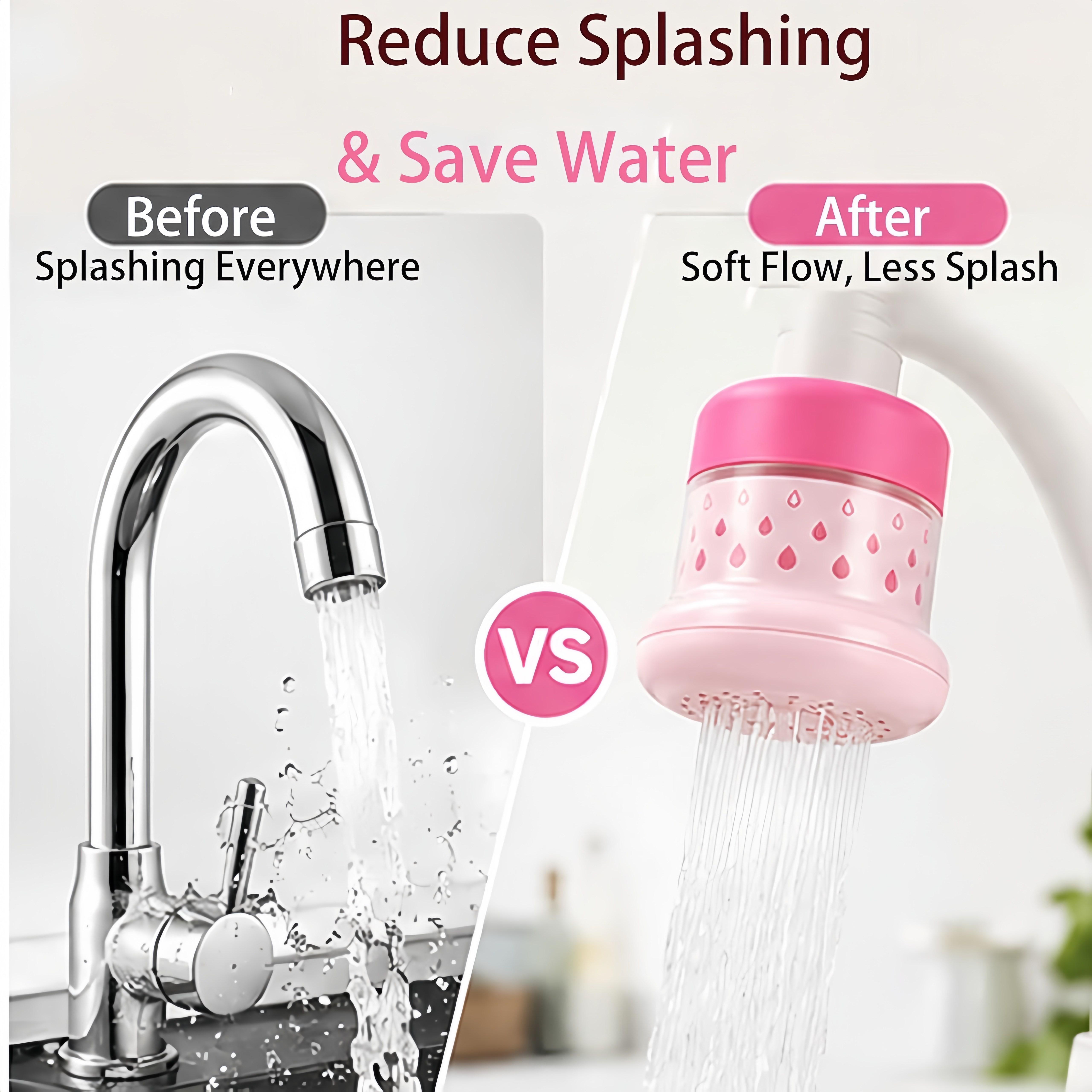 【BUY 1 GET 1 FREE】 Minimalist Fresh Water Tap Filter for Home Use — Multi-Layer Filtration Purifier Tap for Kitchen Vegetable Washing, Splash Guard