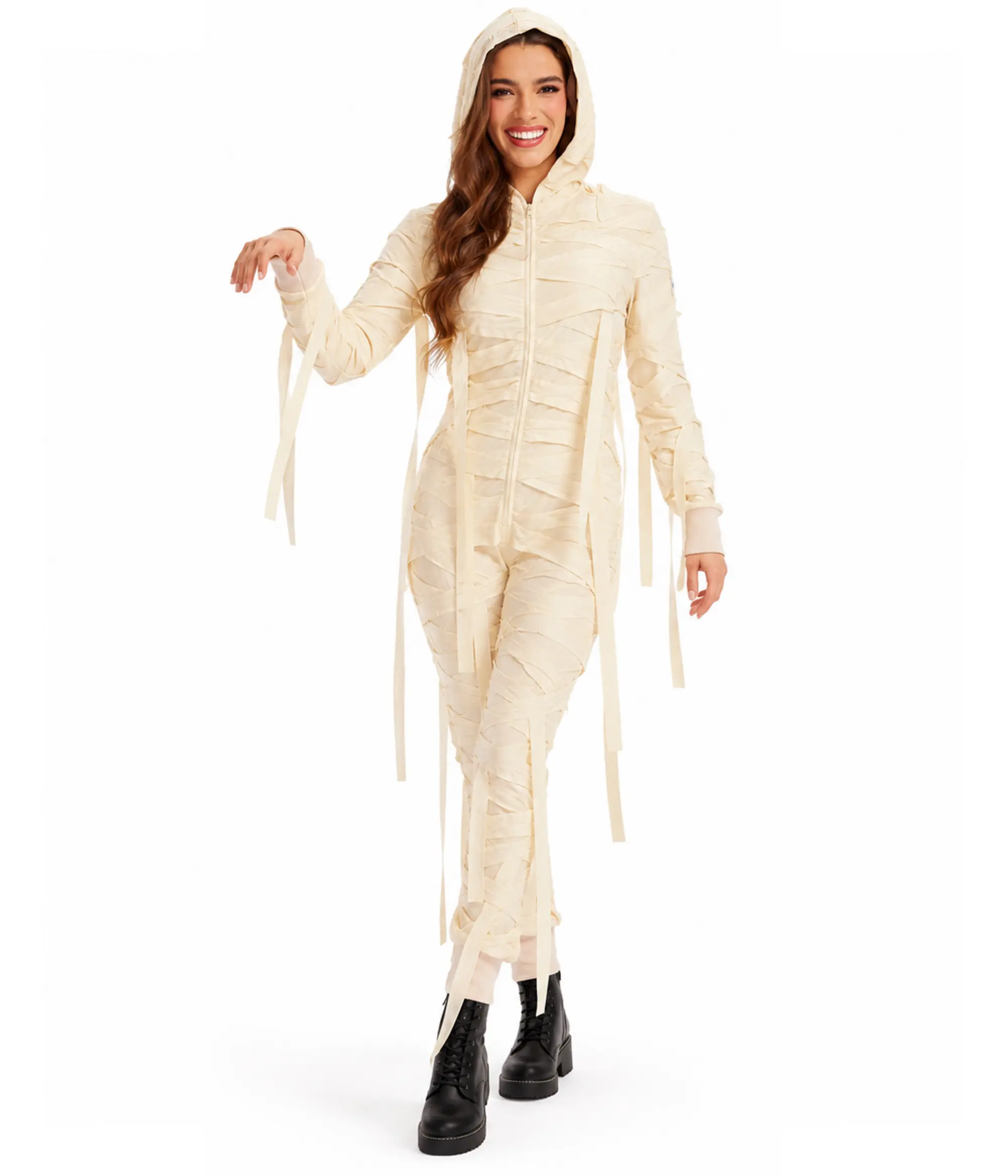 Women's Mummified Lady Wrap Costume, Women's Special Clothing Clothes with Matching Accessories
