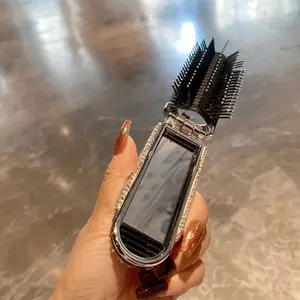 Rhinestone Hair Brush