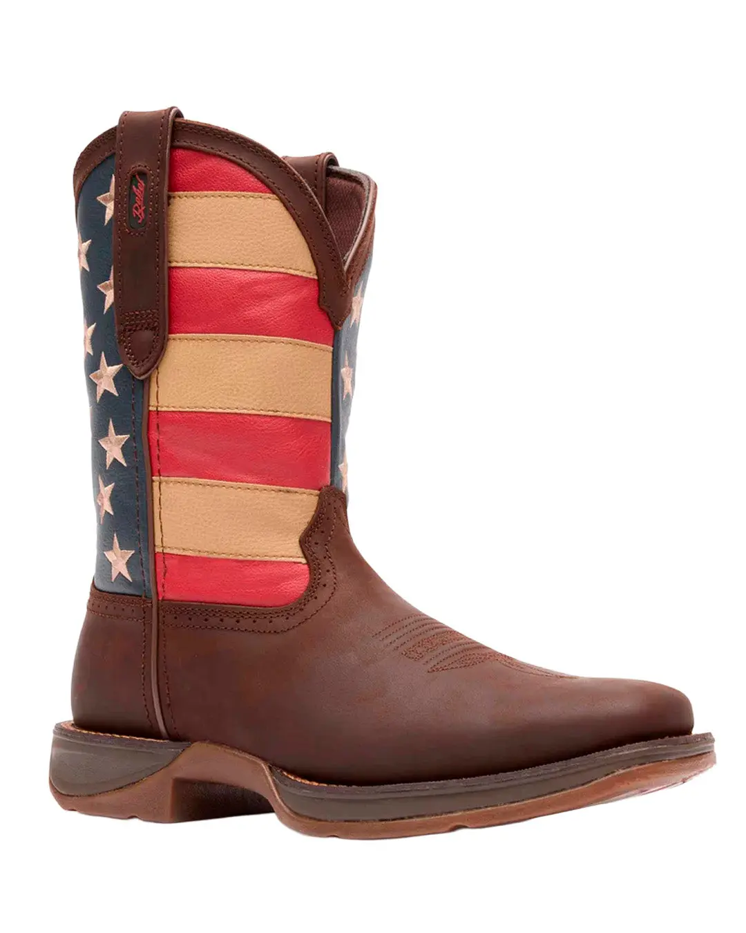 Rebel by Durango Patriotic Pull-On Western Flag Boot Rebel by Durango Patriotic Pull-On Western Flag Boot