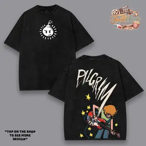 Scott Pilgrim Graphic Tee Vintage Wash v2, Oversized Streetwear Hoodies, Unisex Acid Washed Tank Top, Sweatshirt Y2K Grunge Gift for Men Women