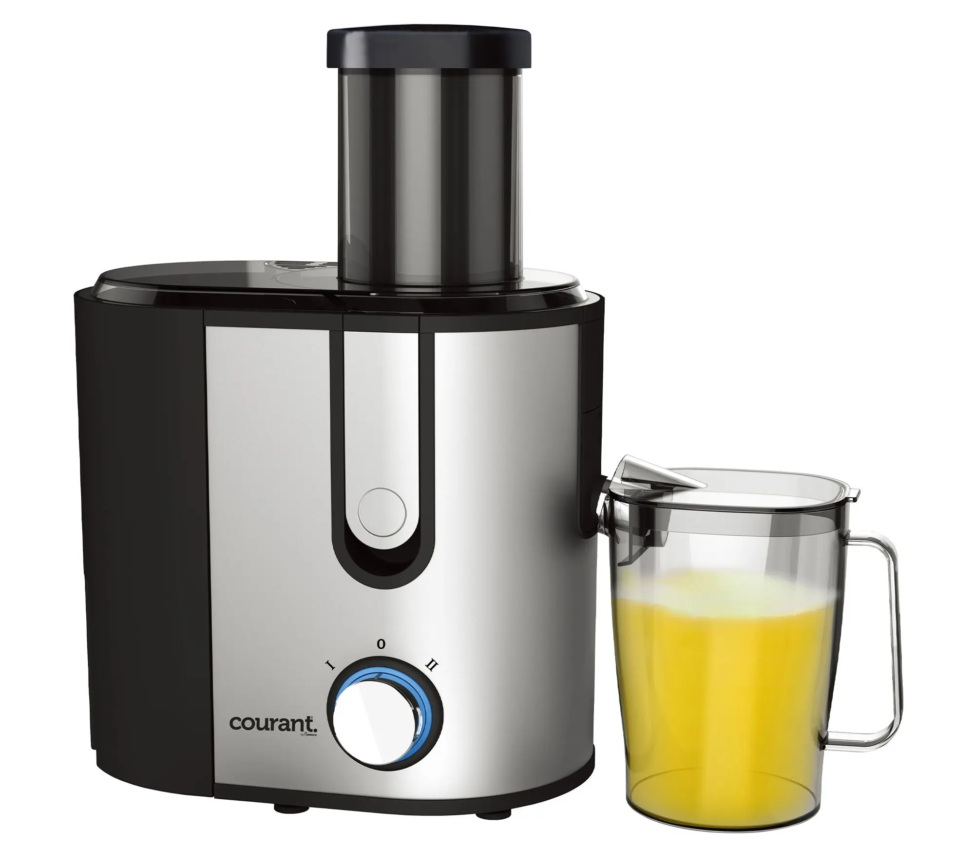 Courant Whole Fruit Juicer BPA-Free with Large3" Feed Tube Courant Whole Fruit Juicer BPA-Free with Large3" Feed Tube