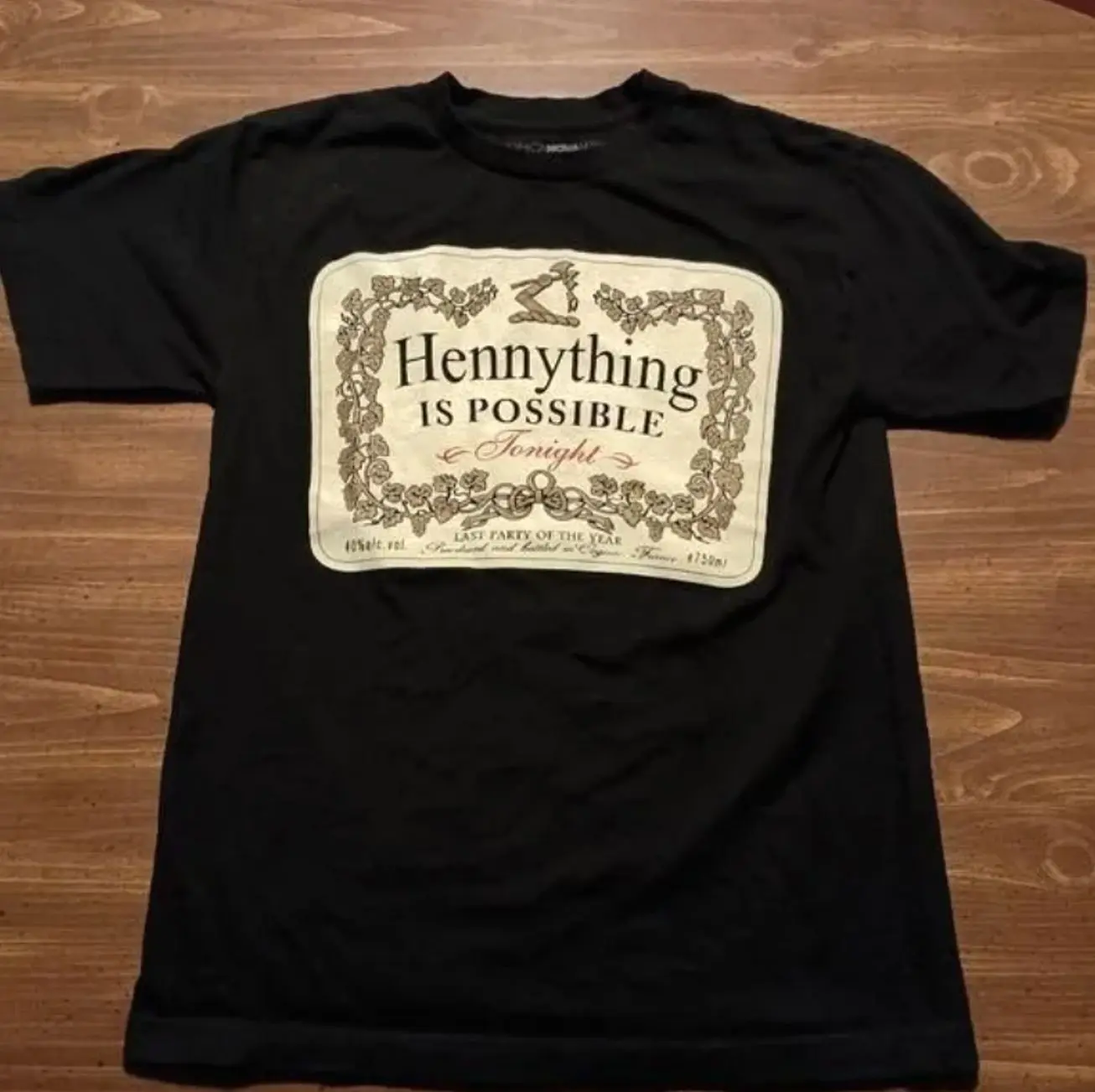 Hennything Is Possible Hennessy T-Shirt, Funny Drinking Shirt, Alcohol Humor Tee, Party Outfit Shirt, Gift Idea For Friends And Night Out 5KI6I