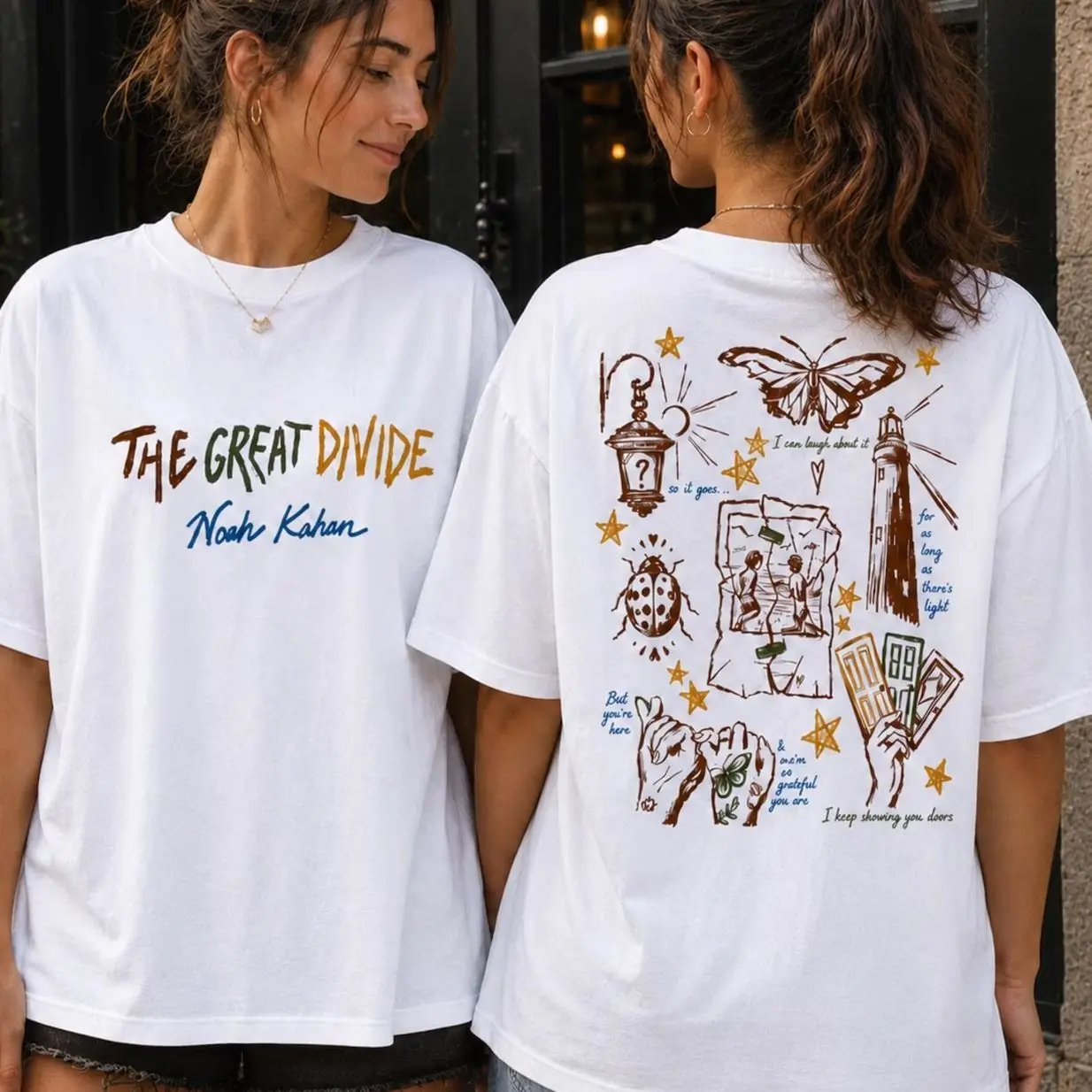Vintage The Divide Tour Inspired  Comfort Color Shirt, NK Indie Folk Music Tee, Concert Outfit, Gift For Fan MSI