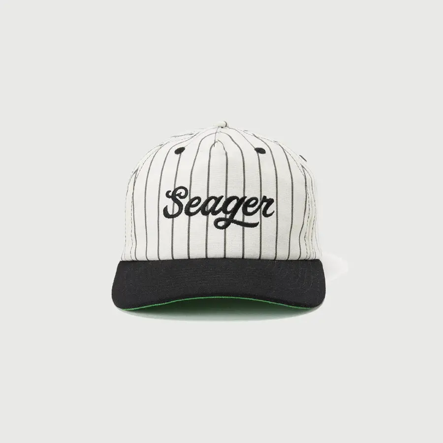 Seager Bronx Hemp Snapback - 'Black/White'
