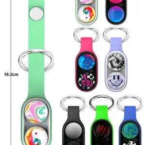 magnet puck trick keychain