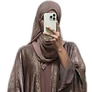 3 pieces set abaya