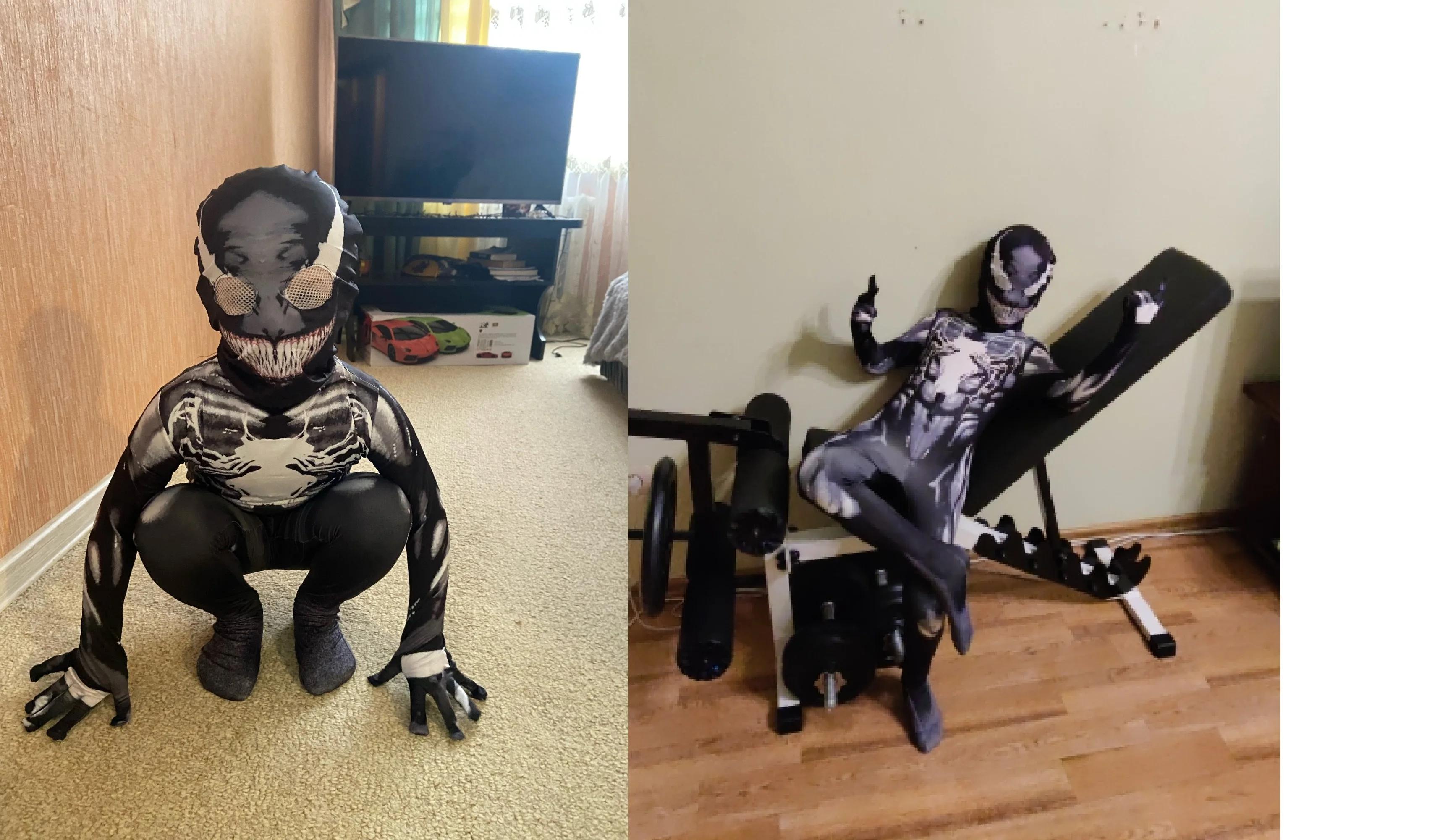 Kids Superhero Cosplay Costume Bodysuit Halloween Party Jumpsuit Outfit