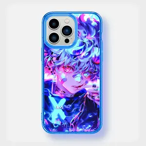 Cartoon Anime Pattern Phone Case, 1 Count Shockproof Soft Phone Protective Cover, Phone Accessories for iPhone 15 14 13 12 11 Pro Max SE X XR XS