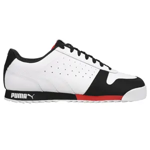 PUMA Mens Roma Hacked Home Lace Up Sneakers Shoes Casual - White