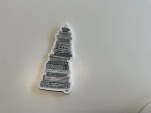 Book Stack Alyssa Whetstone Stickers