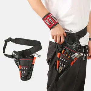 Thickened Wear-Resistant Electric Wrench Waist Pack - Portable Hanging Tool Storage Bag for Maintenance