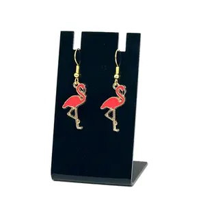 Classic Cute Pink Flamingo Earrings