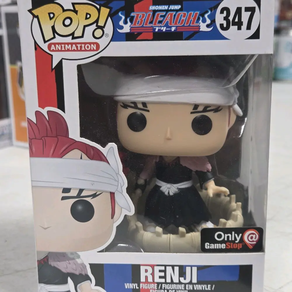 Funko Pop! Renji Numbered Vinyl Bobblehead #347, GameStop Exclusive, Collectible Figurine for Display